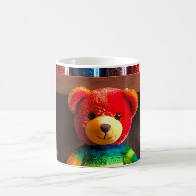 Rainbow Bear Coffee Mug (Center)