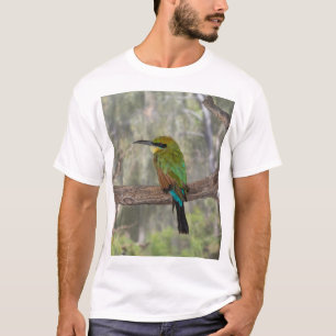 Rainbow bee-eater bird, Australia T-Shirt