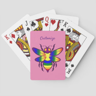 Rainbow Bee Thunder_Cove Playing Cards