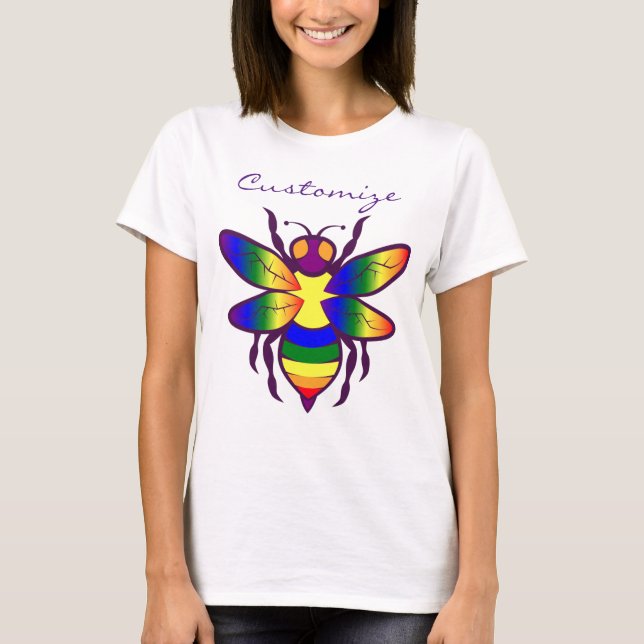 Rainbow Bee Thunder_Cove T-Shirt (Front)