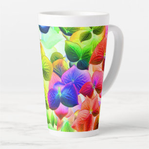 Rainbow Begonia #33 - Latte Mug