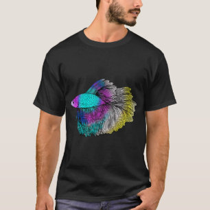 Rainbow Betta Fish T-Shirt