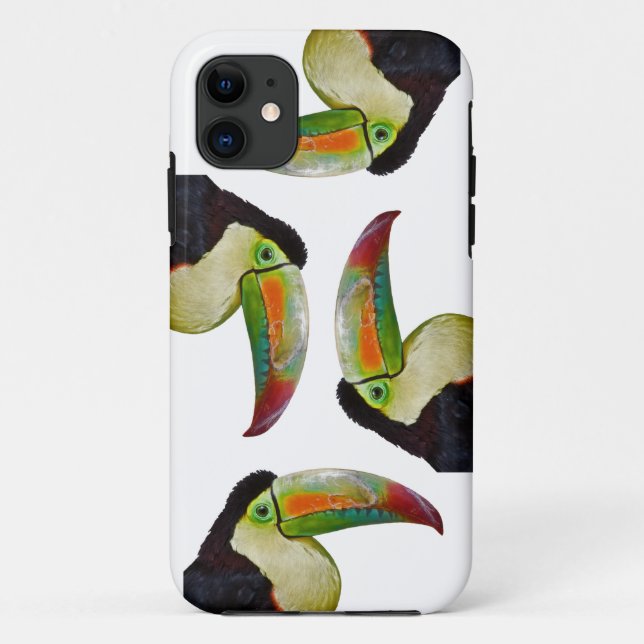 Rainbow-Billed Toucan iPhone 5 Case(Choose Colour) Case-Mate iPhone Case (Back)
