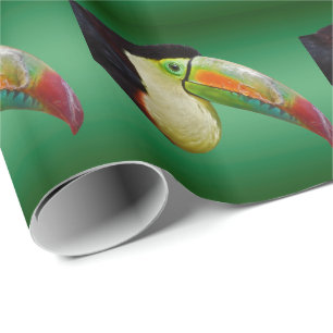 Rainbow-Billed Toucan Wrapping Paper