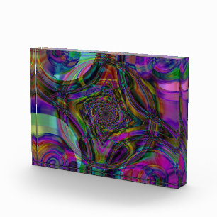 Rainbow Binoculars Two Photo Block