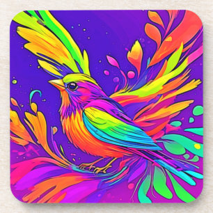 Rainbow Bird in Cartoon Land Coaster