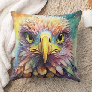 Rainbow Birds Eagle 1 Cushion