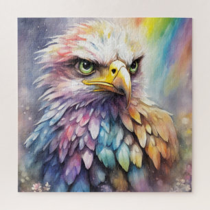 Rainbow Birds Eagle 2 Jigsaw Puzzle