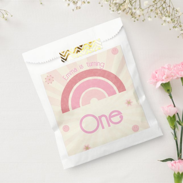 Rainbow Birthday Favour Bags (Sealed)