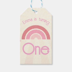 Rainbow Birthday Gift Tags