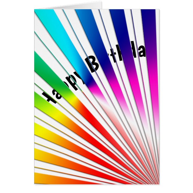 rainbow birthday humour (Front)