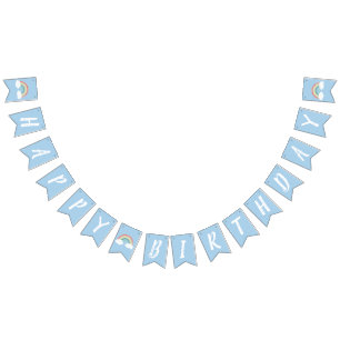 Rainbow Birthday Party Bunting