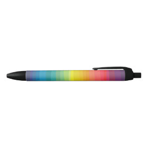 Rainbow Black Ink Pen
