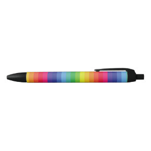 Rainbow Black Ink Pen