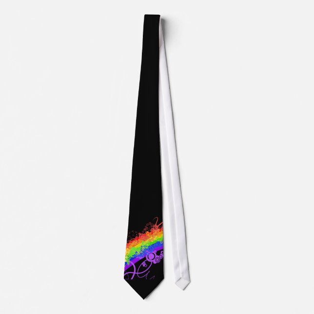 Rainbow & Black Tie (Front)