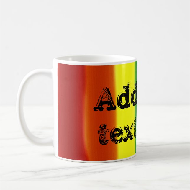 Rainbow blend mug (Left)