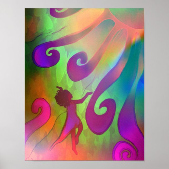 Rainbow Blessed  Poster (Front)