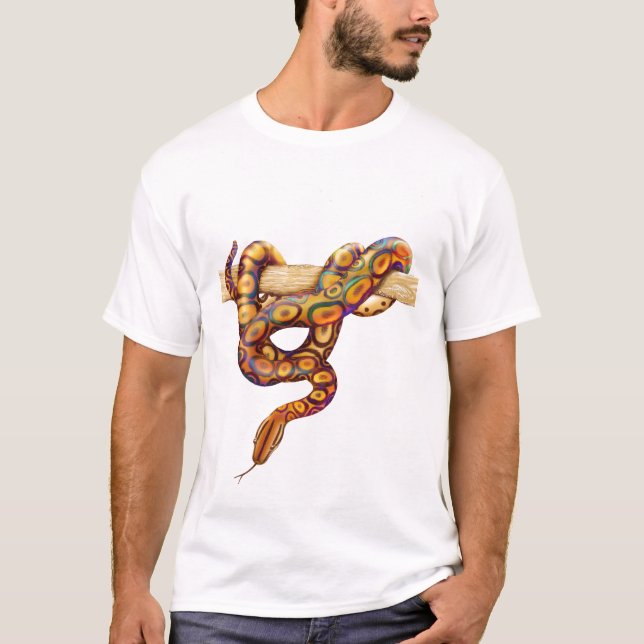 Rainbow Boa Constrictor T Shirt (Front)