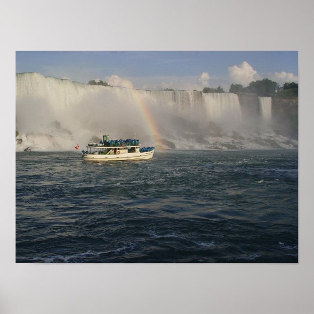 Rainbow Boat Ride American Falls Poster (Front)