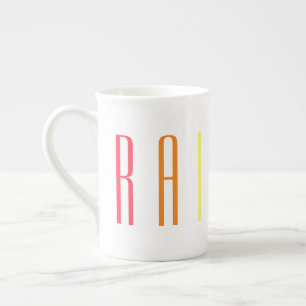 RAINBOW Bone China Mug