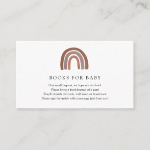 Rainbow Books for Baby insert card