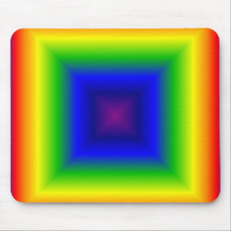 Rainbow box mouse mat