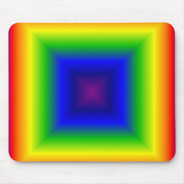 Rainbow box mouse mat (Front)
