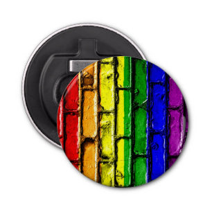 Rainbow Brick Bottle Opener PRIDE