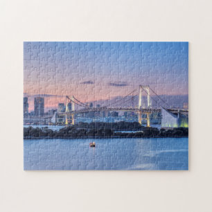 Rainbow Bridge at twilight Jigsaw Puzzle