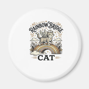 Rainbow Bridge Cat Cat Memorial Rainbow Bridge Vin Magnet