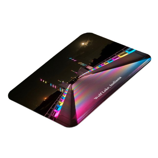 Rainbow Bridge Flexible Photo Magnet (Left Side)