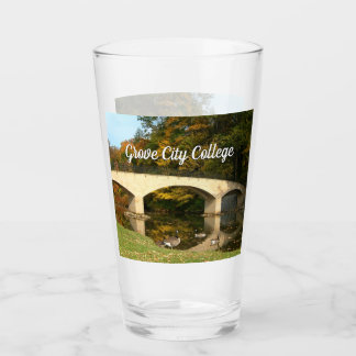 Rainbow Bridge in Fall at Grove City College Glass