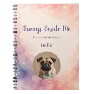 Rainbow Bridge Memorial Photo Journal Pink Tones