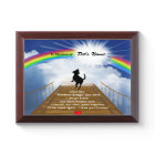 Rainbow Bridge Memorial Poem for Dogs