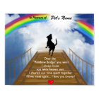 Rainbow Bridge Memorial Poem for Dogs