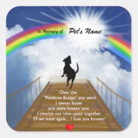 Rainbow bridge sale dog memorial