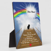 Rainbow bridge best sale memorial plaques