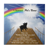 Rainbow Bridge Memorial Poem for Pigs