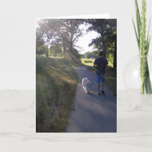 Rainbow Bridge Poem Card