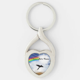 Rainbow Bridge Poem For Birds Key Ring