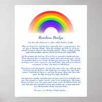 Rainbow Bridge Poem for Loss of Pet