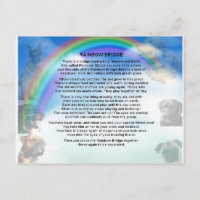 rainbow postcards zazzle uk