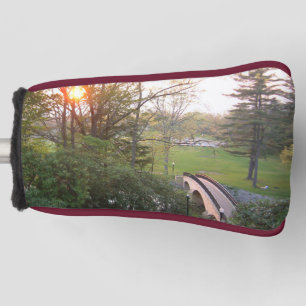 Rainbow Bridge Sunset at Grove City College Golf Head Cover