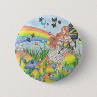 Rainbow Bringer 6 Cm Round Badge