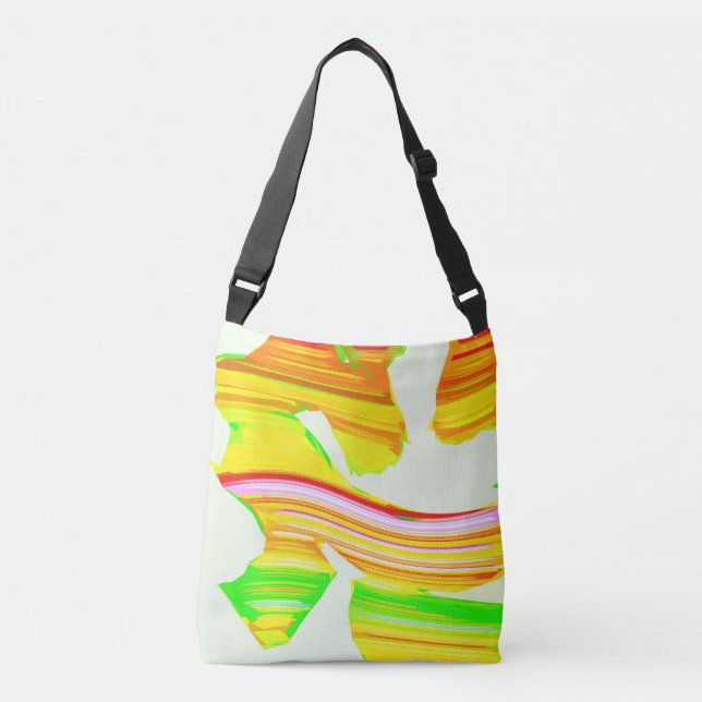 Rainbow brush crossbody bag (Front)