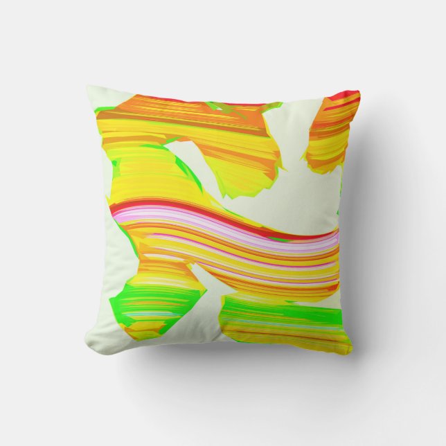 Rainbow brush cushion (Front)