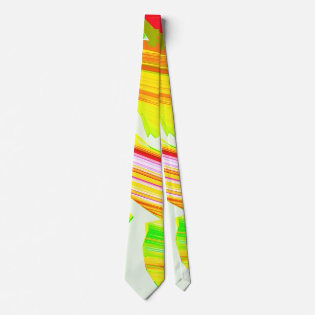 Rainbow brush tie (Front)
