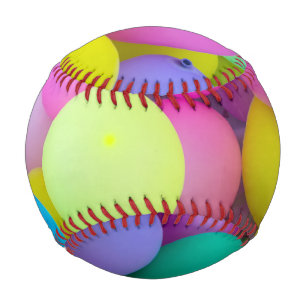 Rainbow Bubbles Baseball