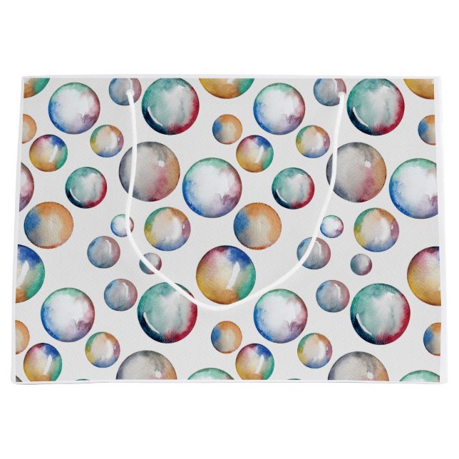 Rainbow Bubbles Gift Bag (Front)
