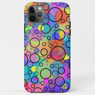 Rainbow Bubbles II iPhone 11 Pro Max Case